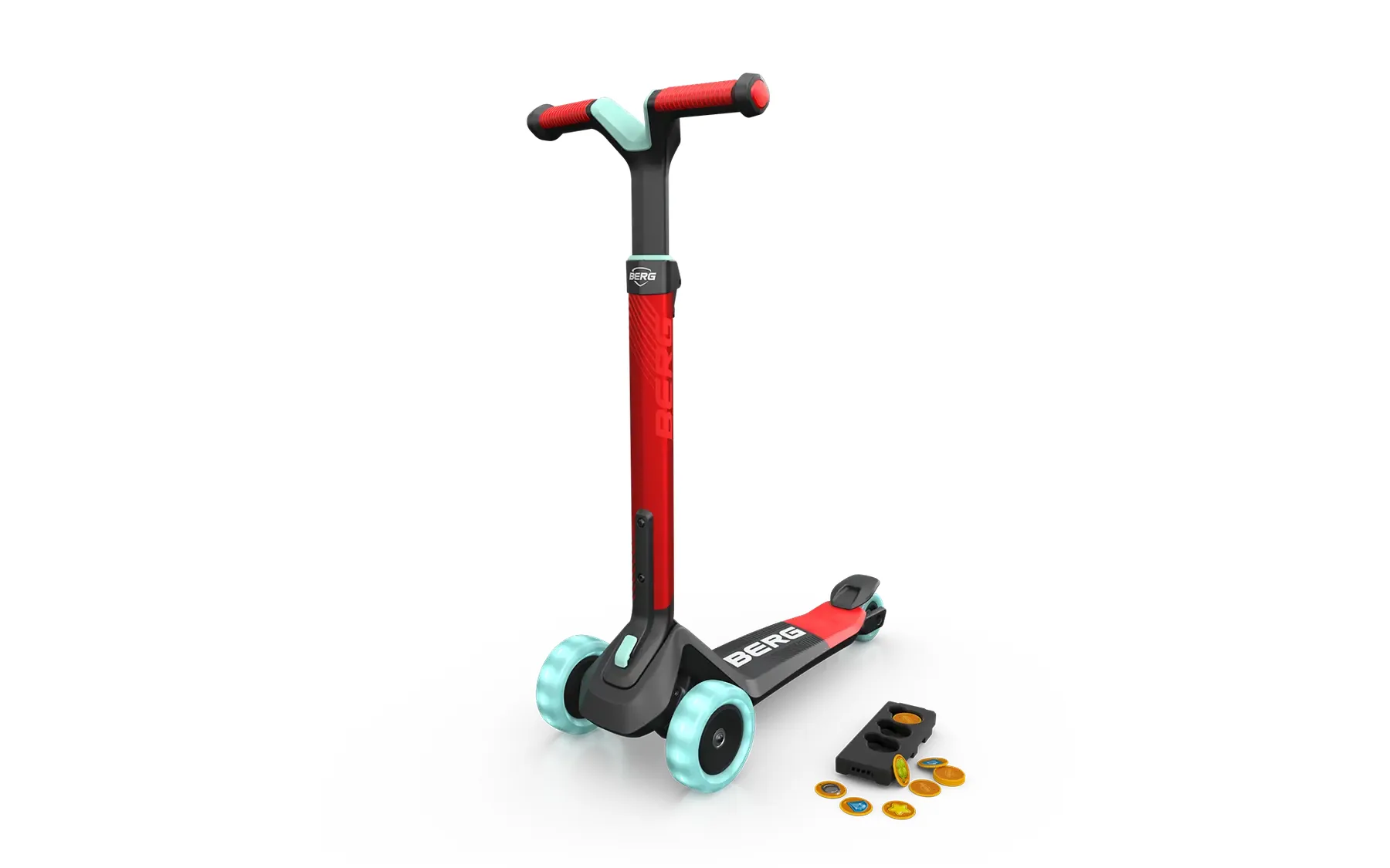 BERG Nexo Foldable Scooter β Red